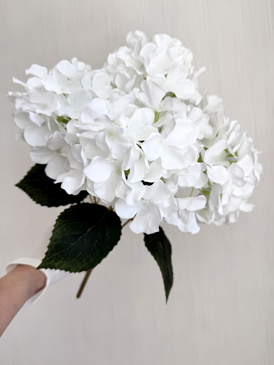 Букет штучної гортензії . Гортензія декоративна ( біла , 43 см ), фото 1