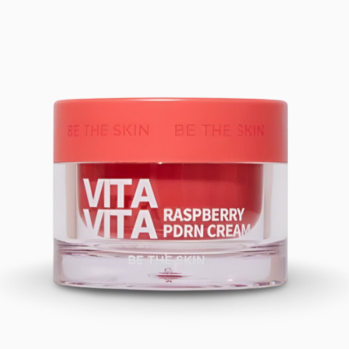Зволожуючий крем з полінуклеотидами Be The Skin Vitavita Raspberry PDRN Cream 50 мл, фото 1