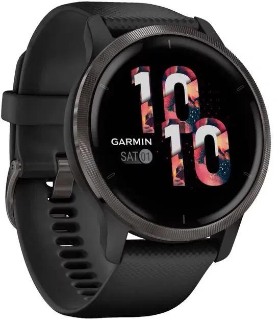 Garmin Venu 2 Slate Steel Bezel(010-02430-11/01) Розумний годинник, фото 1