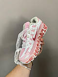 Рожеві текстильні жіночі кросівки Nike P-6000 Custom Pink Демісезонні кросівки Найк Аїр Макс, фото 6