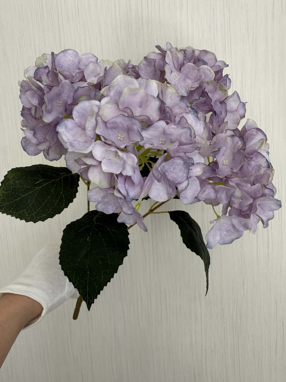 Букет штучної гортензії. Гортензія декоративна ( лавандова, 43 см ), фото 1