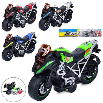 Конструктор мотоцикл 22см, інерція, викрутка 8080C-5-6-7-8 G-Rich