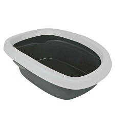 Туалет Trixie Carlo для котів з бортами, 31x14x43 см (пластик)