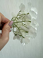 Штучна гортензія . Голівка штучної гортензії ( біла , 17 см ), фото 5