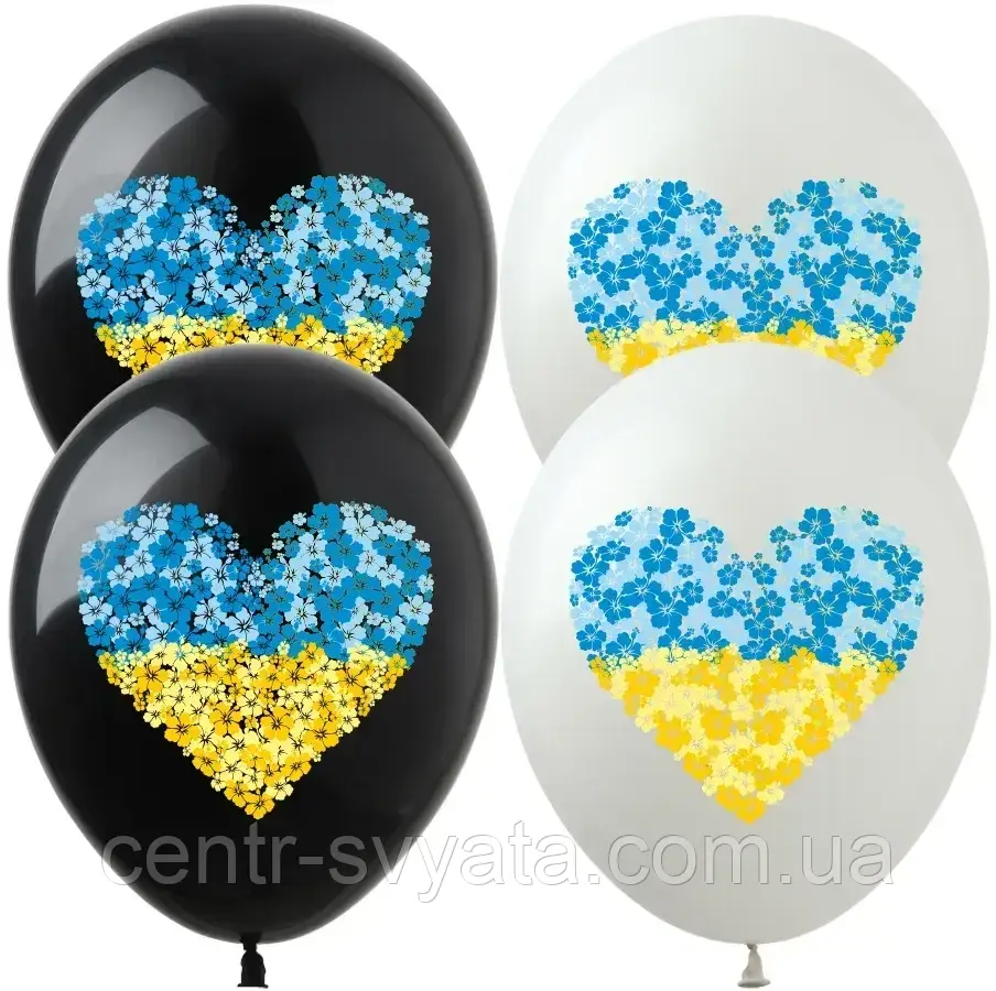 Латексна кулька Show 12"(30 см) Незламне серце