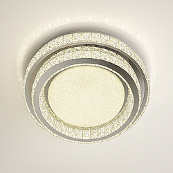 Кругла люстра Linisoln 140W  20м² колір Хром 3109-500 Хром