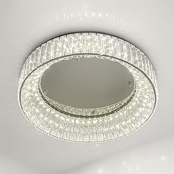 Люстра припотолочна Linisoln 160W до 25 м² колір Хром 9896-600