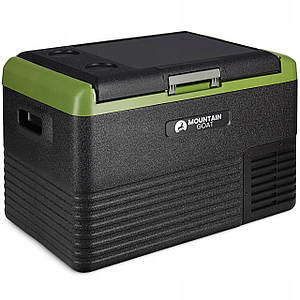 Холодильник туристичний компресорний Mountain Goat LIBERTY 37.1 л електричний, переносний Black/Olive
