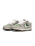 Сірі жіночі кросівки Жіночі кросівки Nike SB Dunk 85 Double Swosh Light Grey Mint - демісезонні найк данк, фото 5