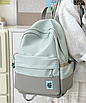 Рюкзак жіночий міський Pretty молодіжний Бірюзовий, фото 4