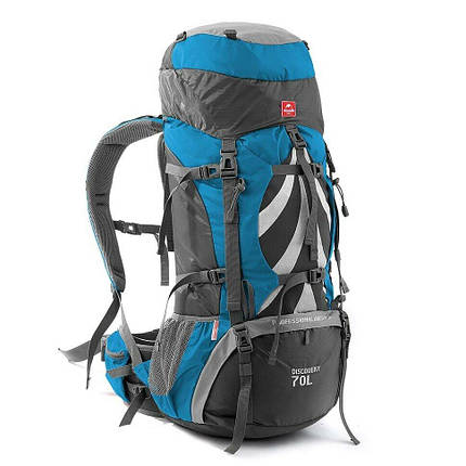 Рюкзак туристичний Naturehike NH70B070-B, 70 л + 5 л, блакитний, фото 1