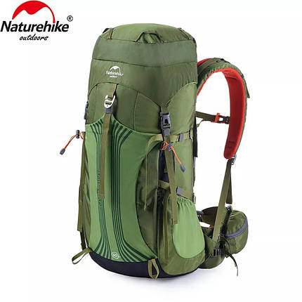 Рюкзак туристичний Naturehike NH16Y020-Q, 55 л, зелений, фото 1