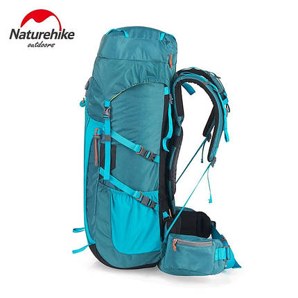 Рюкзак туристичний Naturehike NH16Y020-Q, 55 л, зелений, фото 2
