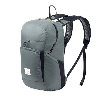 Рюкзак компактний Naturehike Ultralight NH17A017-B 22 л, сірий, фото 1