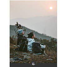 Рюкзак туристичний Naturehike CNK2300016, 30+5 л, коричневий, фото 5