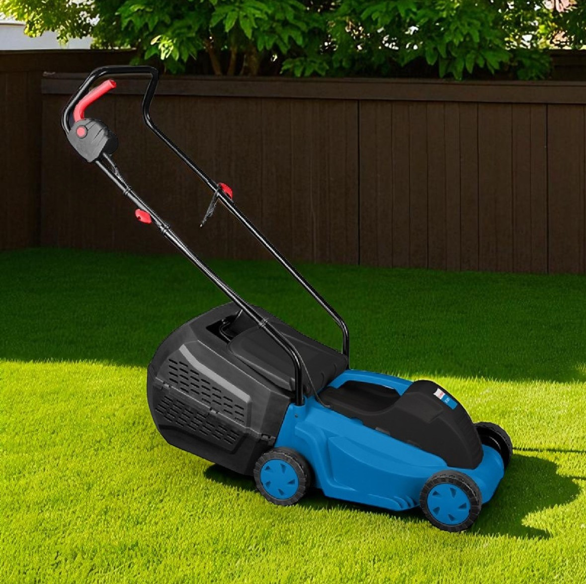 BauMaster GT-3511 Компактна та легка електрична газонокосарка, фото 1