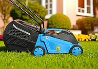 BauMaster GT-3511 Компактна та легка електрична газонокосарка, фото 2