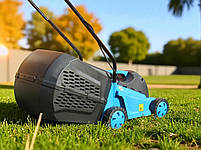 BauMaster GT-3511 Компактна та легка електрична газонокосарка, фото 3