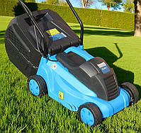 BauMaster GT-3511 Компактна та легка електрична газонокосарка, фото 4