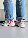 Рожеві Жіночі текстильні кросівки New Balance 530 White/Pink / Демісезонні Нью Беланс 530, фото 3