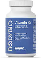 BodyBio Vitamin B+ / Комплекс вітамінів групи Б 90 капсул