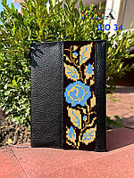 Шкіряна обкладинка для щоденника під вишивку