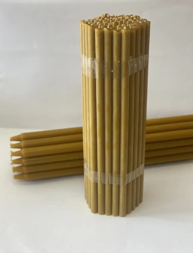 Свічки воскові церковні вищої якості №10 (52шт), фото 1