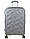 Дорожня валіза на колесах з розширенням SUNBAG CRYSTAL сірий 80 літрів, фото 4