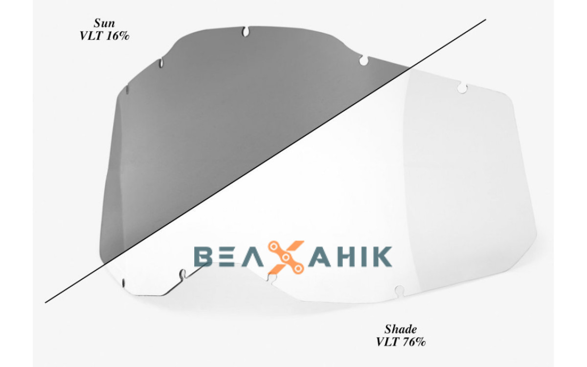 Лінза 100% RC2/AC2/ST2 Replacement Lens Photochromic/Photochromic Lens, фото 1