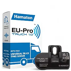 Датчик тиску в шині TPMS HAMATON 72-22-070 до вантажних автомобілів DAF, MAN, Mercedes, Renault, Scania