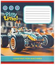 Зошит учнівський Leader 12 аркушів Іграшки А5 клітинка