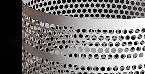 Стрічка екструдована, перфорована, пластикова для збору яєць MP100WHPPL0300, 300 мм