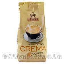 Кава в зхернах MILARO CREMA Coffee1 кг, фото 1