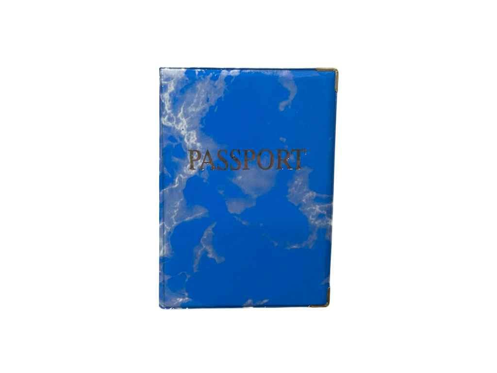 Обкладинка для закордонного паспорта блакитний 05-Ра Глянець ТМ Tascom BP, фото 1