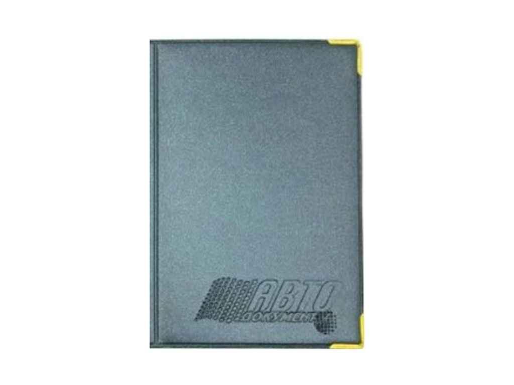 Обкладинка для автодокументів (права/техпаспорт) 103-Aв синій Petek МІНІ шкірозамінник ТМ Tascom BP, фото 1
