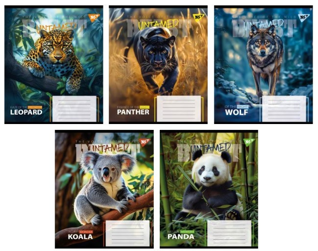 Зошит 48 арк. клітинка "YES" / The Wild