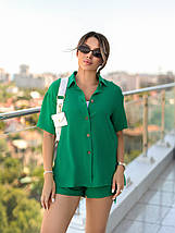 Костюм жіночий шорти і сорочка "Costa" | Норма і батал, фото 3