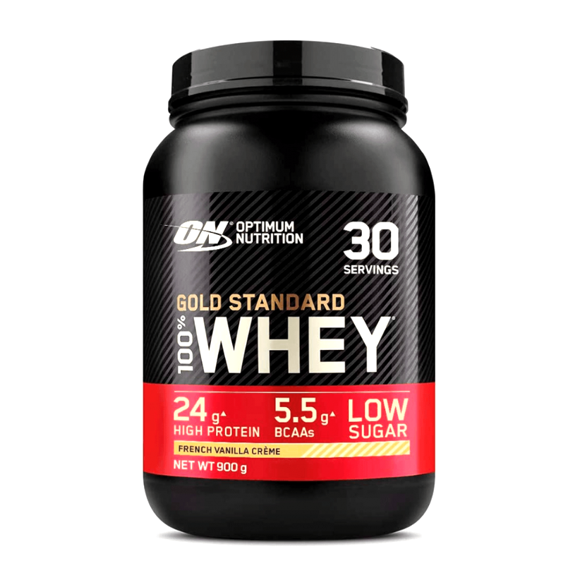 Протеїн сироватковий Optimum Nutrition 100% Whey Gold Standard 900г / 30 порцій / French Vanilla Creme