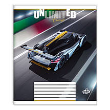 Зошит 18 арк. клітинка "Бріск" / UNLIMITED, фото 3