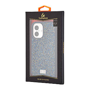 Чохол Bling World Star Diamond iPhone 16 Blue, фото 2