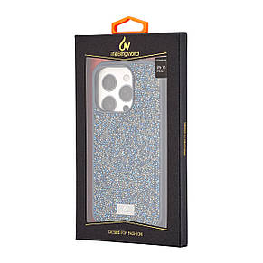 Чохол Bling World Star Diamond iPhone 16 Pro Blue, фото 2