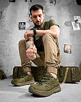 Военные тактические кроссовки Patriot износостойкие из дышащего материала свинца, Кроссовки для военных с амортизацией