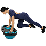 Напівсфера для фітнесу Balance Trainer LiveUp LP8216 Синьо-чорна, фото 10