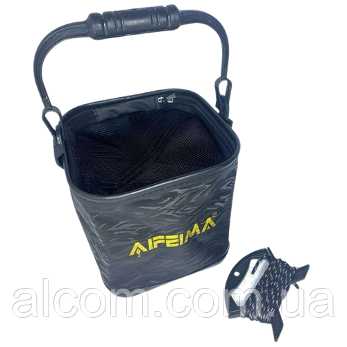 Відро для риби та прикорму Feima 20см EVA, фото 1