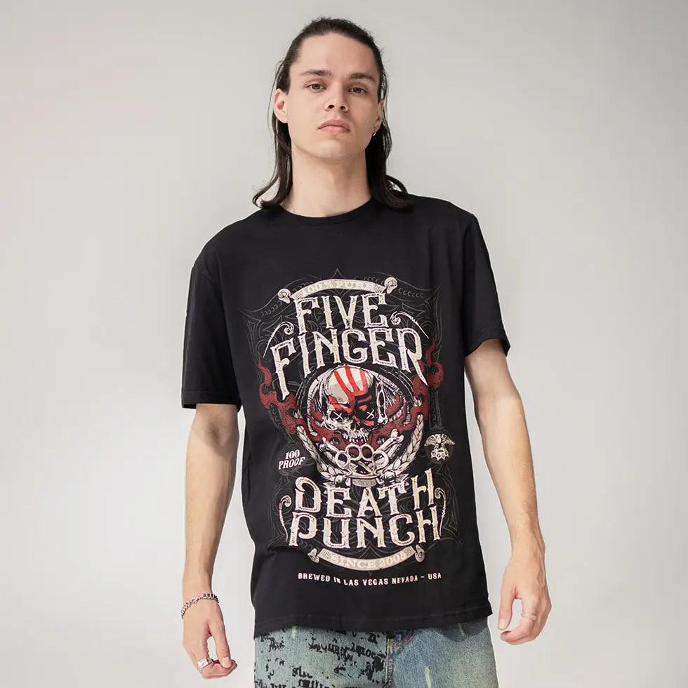 Футболка RWB - Five Finger Death Punch - 100% Pure Brewed in Las Vegas, фото 1