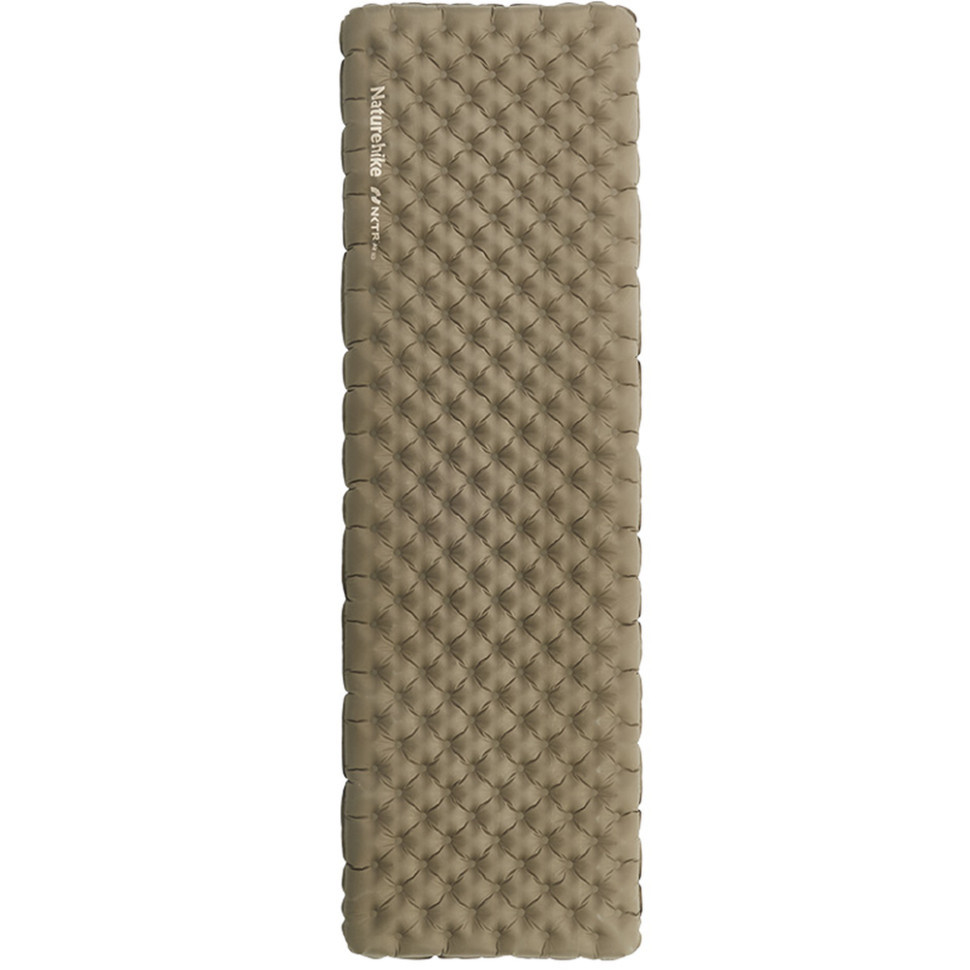 Матрац надувний одномісний UL Naturehike CNK2450WS012, 186*64, коричневий, фото 1