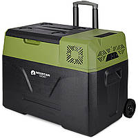 Холодильник туристичний компресорний Mountain Goat XTREME 39.3 л електричний, переносний Black/Olive