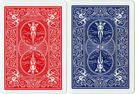 Трюкова колода | Bicycle Invisible deck (червона сорочка), фото 3
