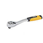 Тріскачка MASTERTOOL 72Т 1/4" гнута (78-0101)