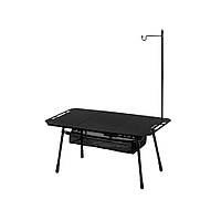 Складаний стіл Naturehike CNK2450JJ025, 80х40 см, алюміній, чорний